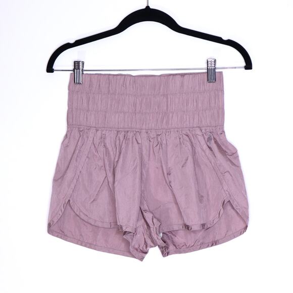 FP MOVEMENT The Way Home Lined Shorts Mauve Lightweight Running Active Women's S - Picture 1 of 12
